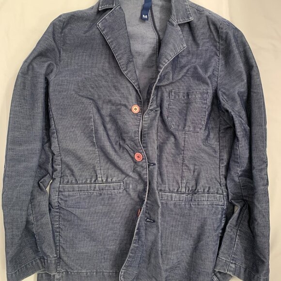 H&M blue corduroy blazer - Picture 3 of 6